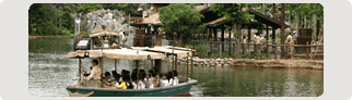 Boat ride at Hong Kong Disneyland