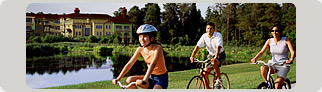 Family Biking Near Disney's Saratoga Springs Resort & Spa