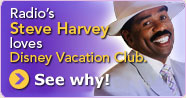 Radio's Steve Harvey loves Disney Vacation Club. Tour this site and see why.